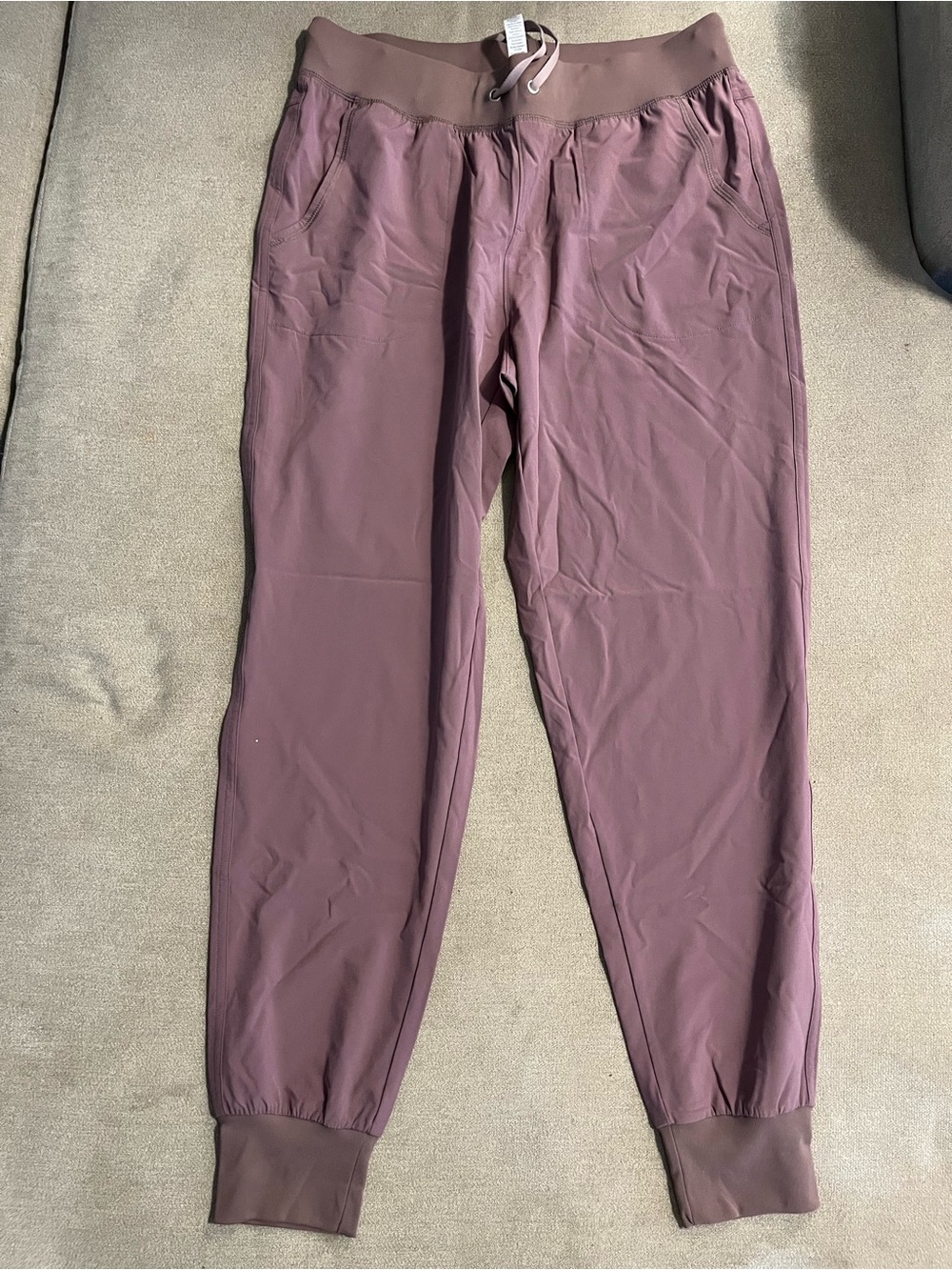 CRZ YOGA Women's Dusty Mauve Track Joggers